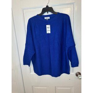 Melissa Paige Royal Blue Sweater size XL NWT